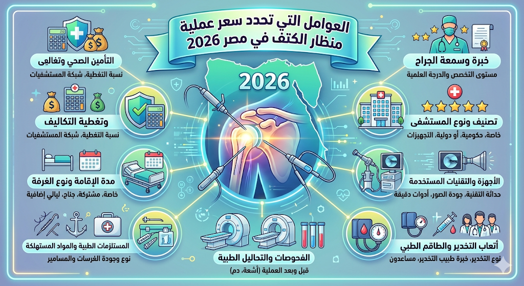 سعر عملية منظار الكتف