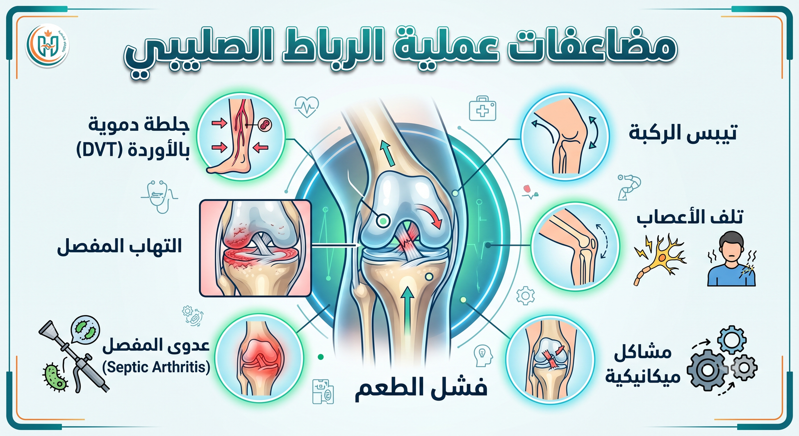 مضاعفات عملية الرباط الصليبي