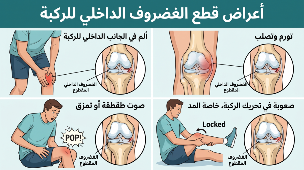 قطع الغضروف الداخلي للركبة