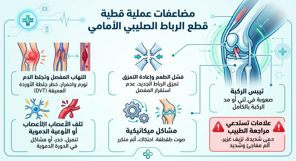 نسبة نجاح عملية الرباط الصليبي الأمامي