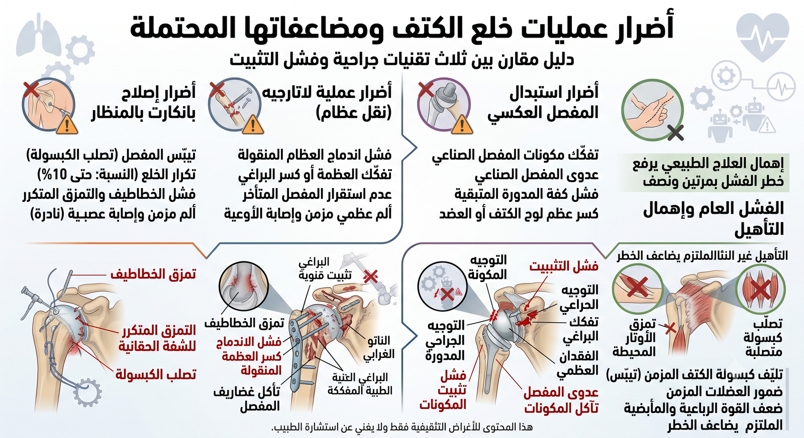 سعر عملية خلع الكتف