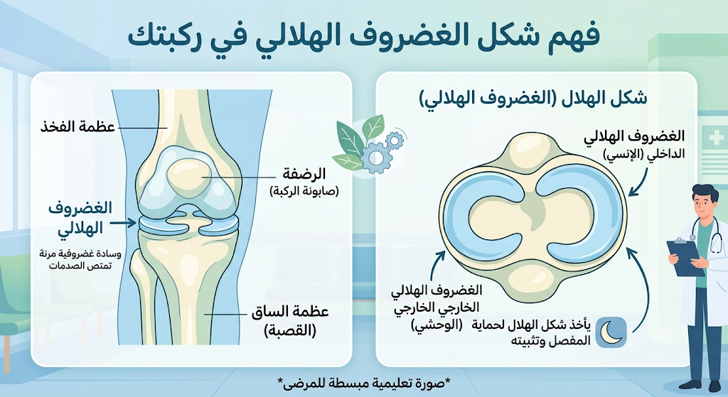 الغضروف الهلالي للركبة