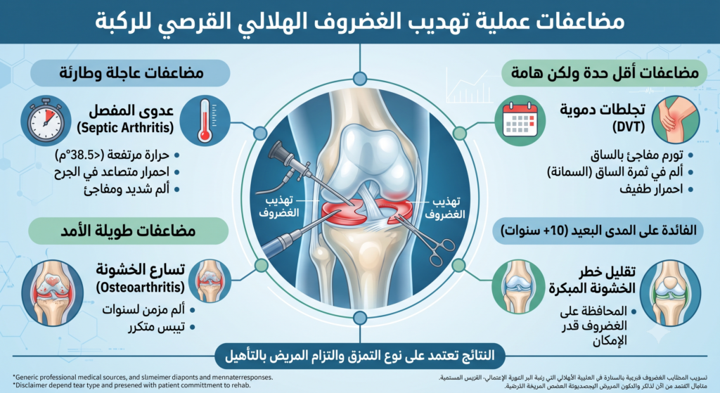 مضاعفات عملية الغضروف القرصي