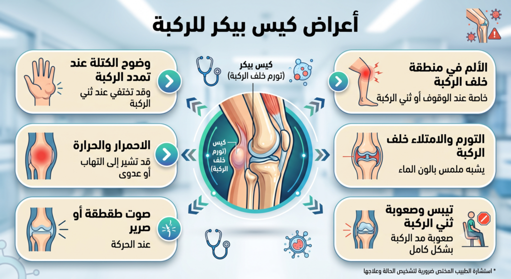 عملية إزالة كيس بيكر للركبة