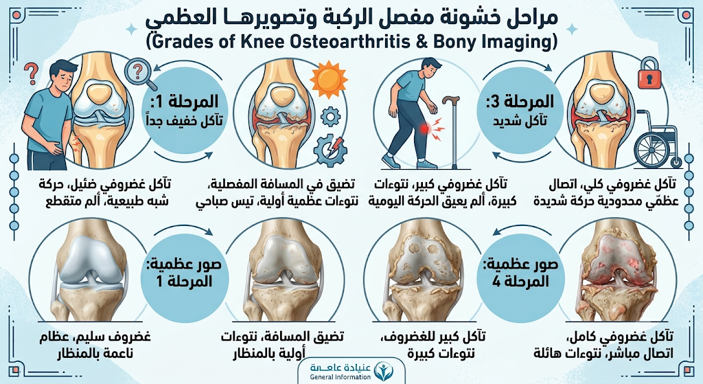 خشونة مفصل الركبة