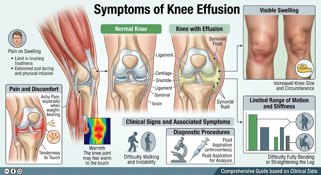 Symptoms of Knee Effusion