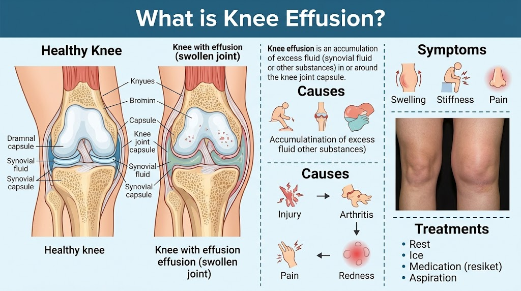What is Knee Effusion?