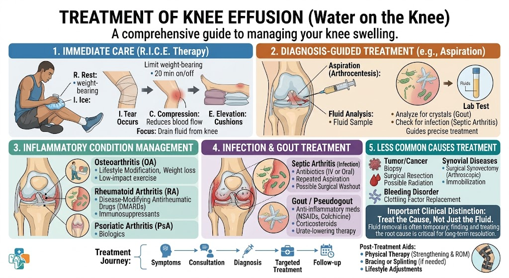 Treatment of Knee Effusion
