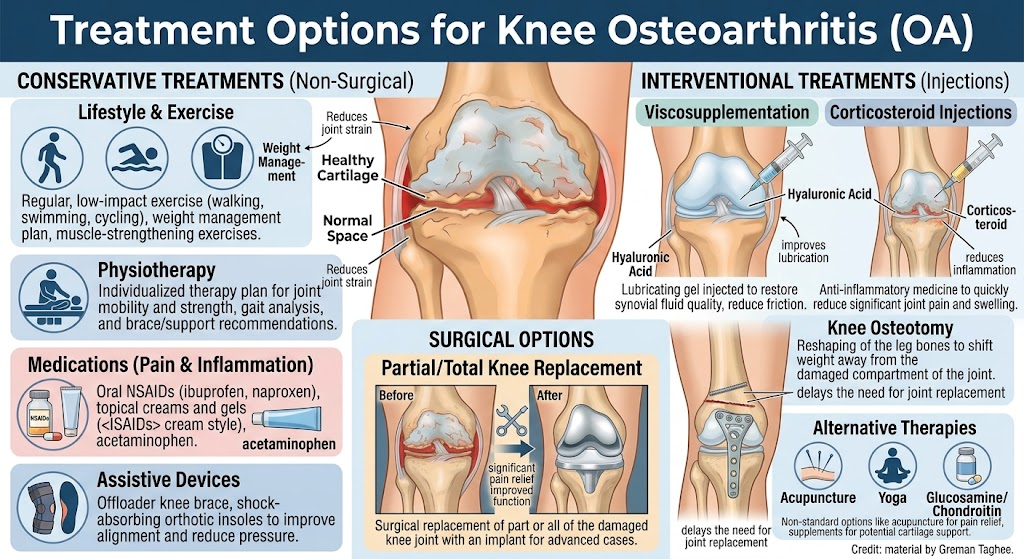 treatment of knee osteoarthritis 