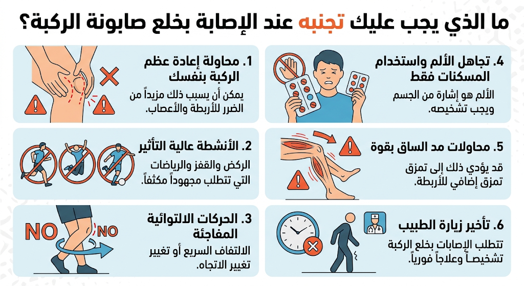 عملية خلع صابونة الركبة