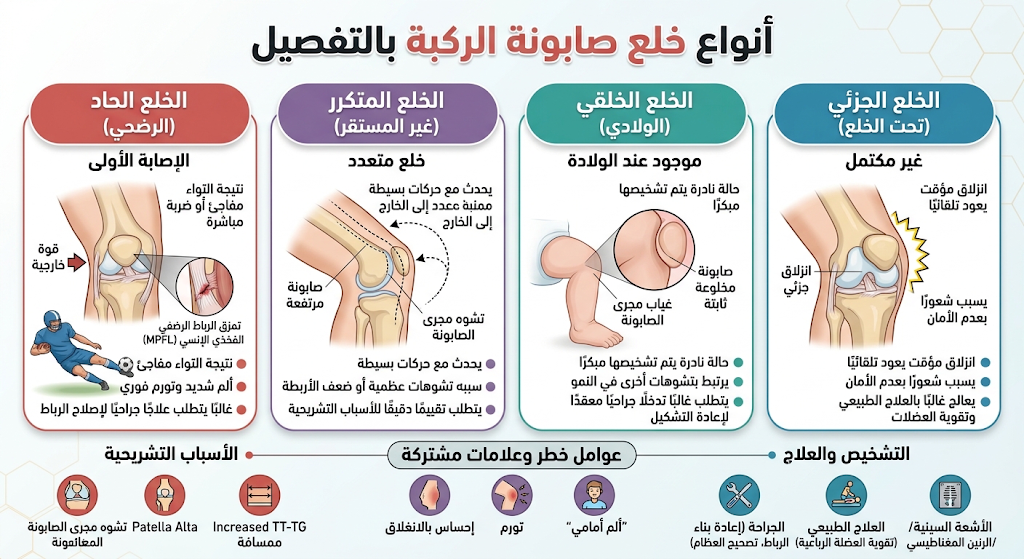 عملية خلع صابونة الركبة