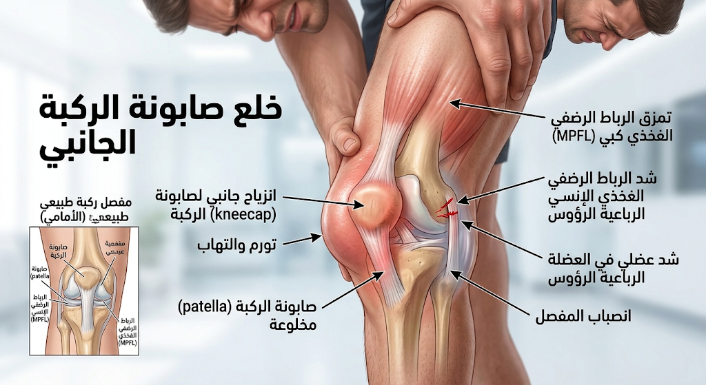 عملية خلع صابونة الركبة