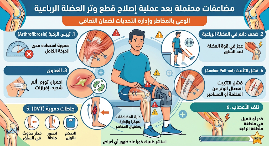 عملية قطع وتر العضلة الرباعية