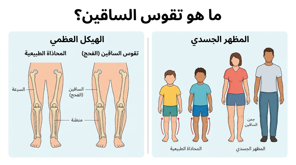 عملية تقوس الساقين عند الأطفال