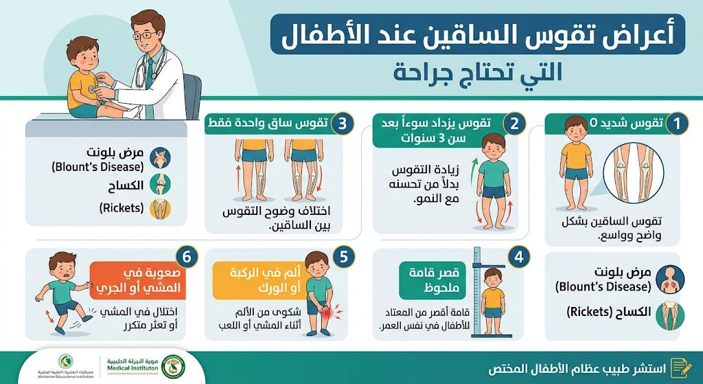 سعر عملية تقوس الساقين عند الأطفال