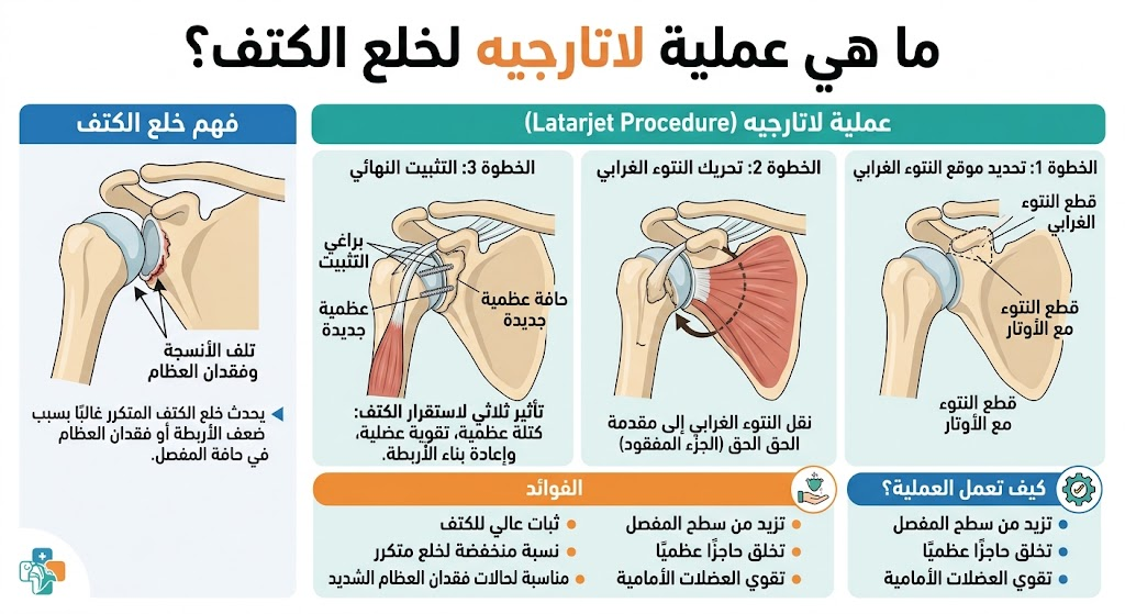  عملية لاتارجيه لخلع الكتف