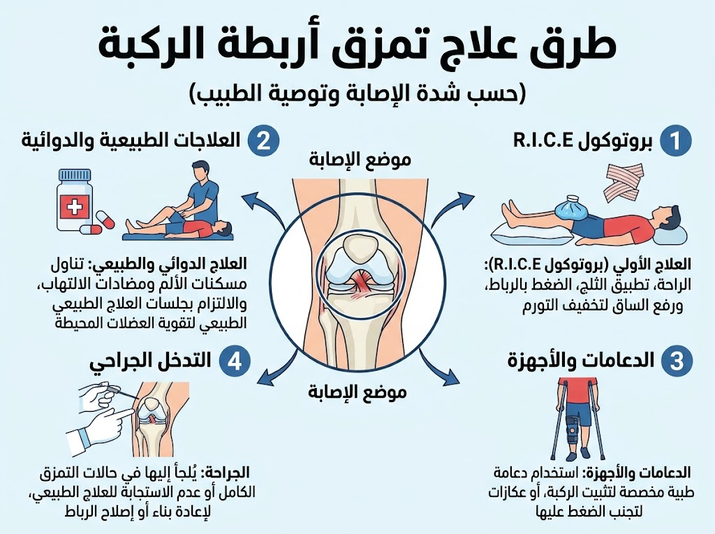 Treatment of Knee Ligament Tears